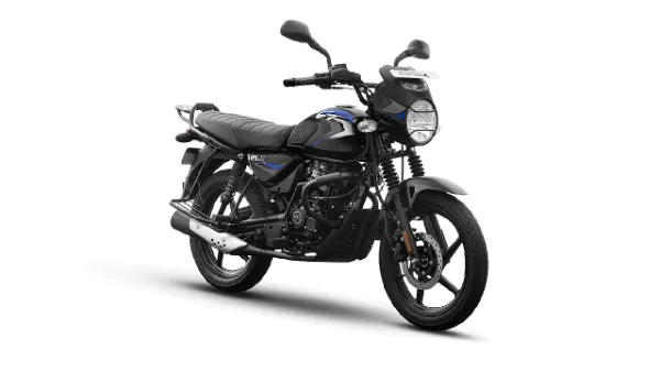 Bajaj CT 125X Ebony Black with Blue decals Disc